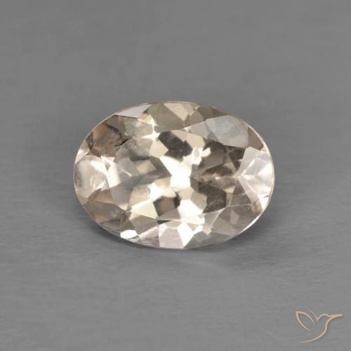 Morganita Dourado claro Natural 1.12ct, oval, VVS-VS