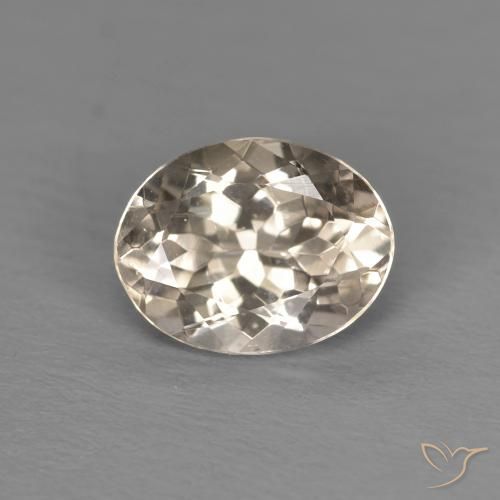 1.06ct Natural Dourado claro Morganita, oval, VVS-VS