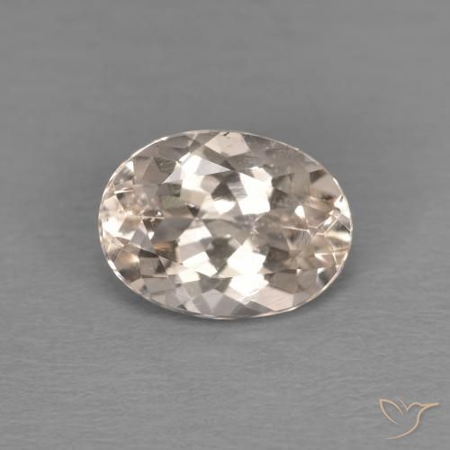 1.15ct Natural rosa médio Morganita, oval, VS