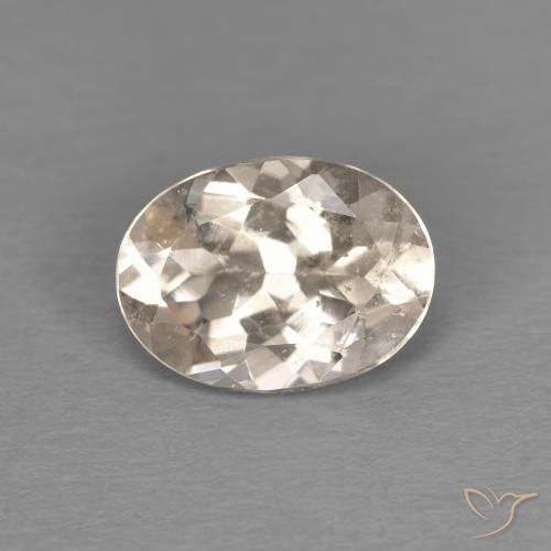 1.08ct Natural Dourado claro Morganita, oval, VS