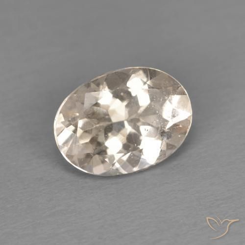 Morganita Dourado claro Natural 1.08ct, oval, VS