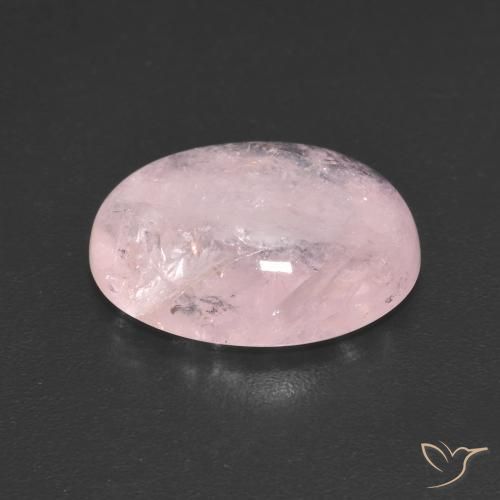 Morganita Luz rosa Natural 5.01ct, oval, Translúcido