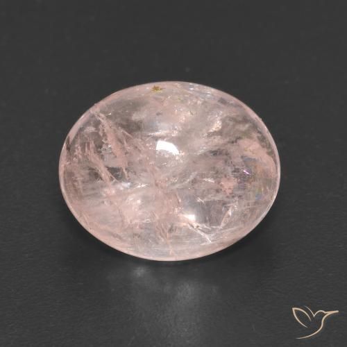 3.57ct Natural Rosa coral claro Morganita, oval, Translúcido