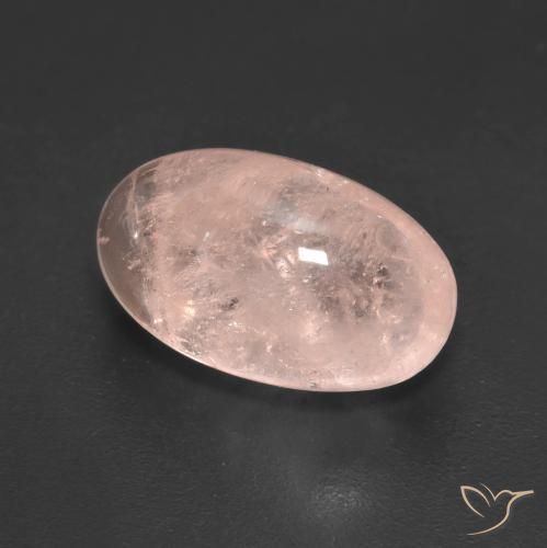 Morganita vermelho indiano Natural 5.55ct, oval, Translúcido