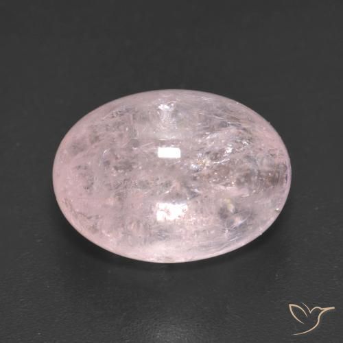 7.61ct Natural Luz rosa Morganita, oval, Translúcido