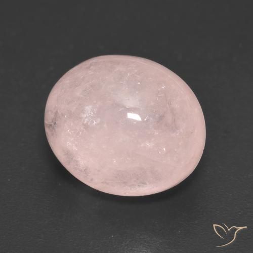 Morganita Rosa coral claro Natural 6.17ct, oval, Translúcido