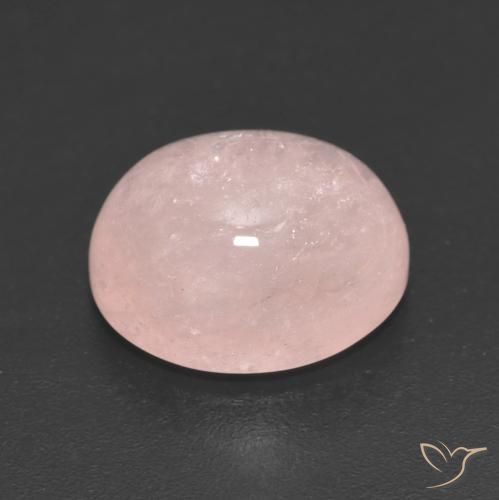 Morganita Rosa coral claro Natural 6.17ct, oval, Translúcido