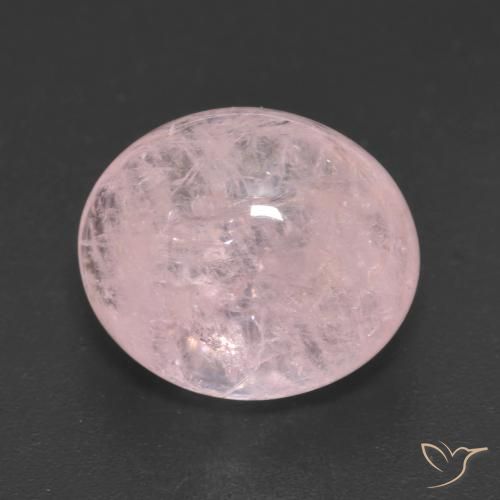 7.52ct Natural Rosa Vivo Morganita, oval, Translúcido