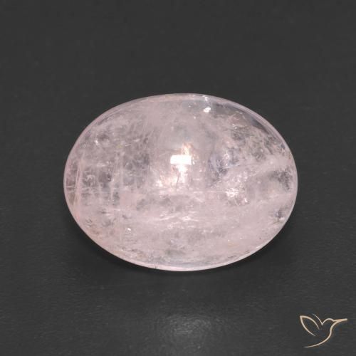 4.01ct Natural Coral Rosa Morganita, oval, Translúcido