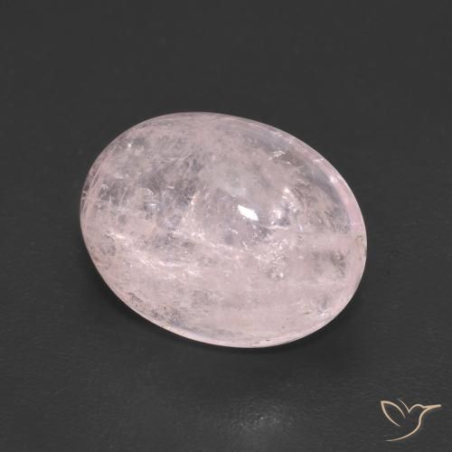 Morganita Coral Rosa Natural 4.01ct, oval, Translúcido