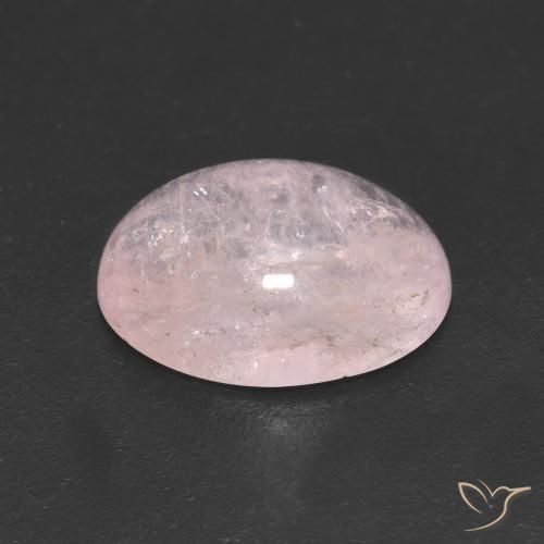 Morganita Coral Rosa Natural 4.01ct, oval, Translúcido