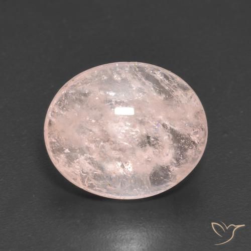 3.55ct Natural Luz rosa Morganita, oval, Transparente