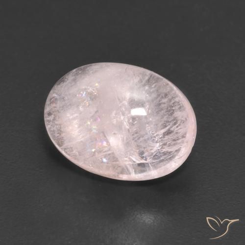 Morganita Luz rosa Natural 3.20ct, oval, Transparente