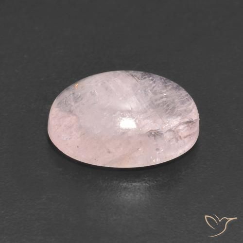 Morganita Luz rosa Natural 3.20ct, oval, Transparente