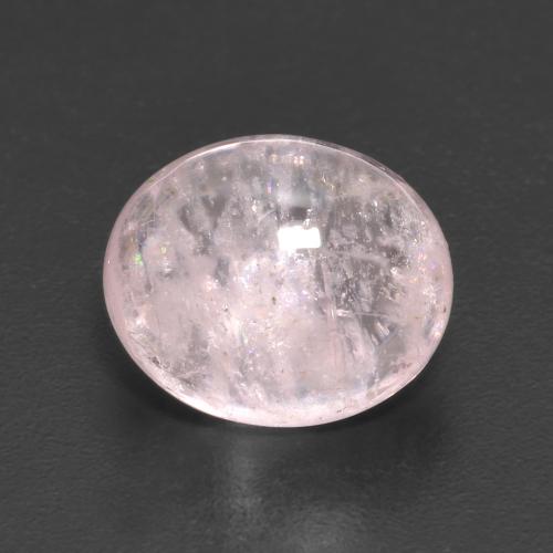 Morganita Rosa Flamingo Natural 3.77ct, Corte Oval, Transparente