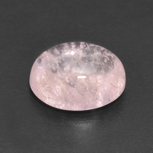 Morganita Rosa Flamingo Natural 3.77ct, Corte Oval, Transparente