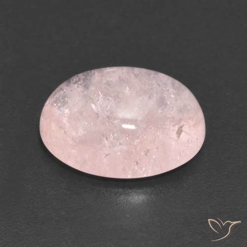 Morganita Luz rosa Natural 4.34ct, oval, Transparente