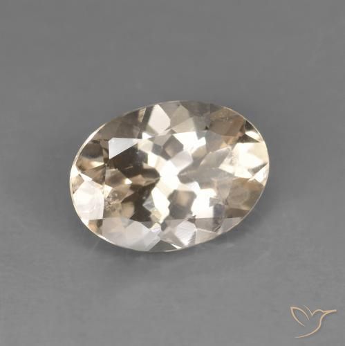 Morganita Laranja claro Natural 1.08ct, oval, VVS-VS