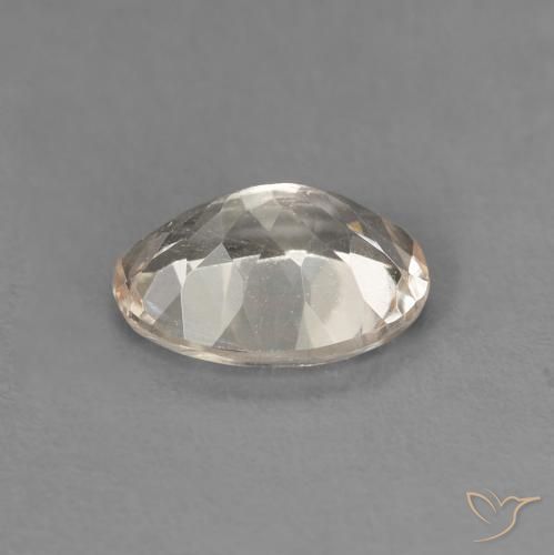 Morganita Dourado claro Natural 1.07ct, oval, VVS-VS