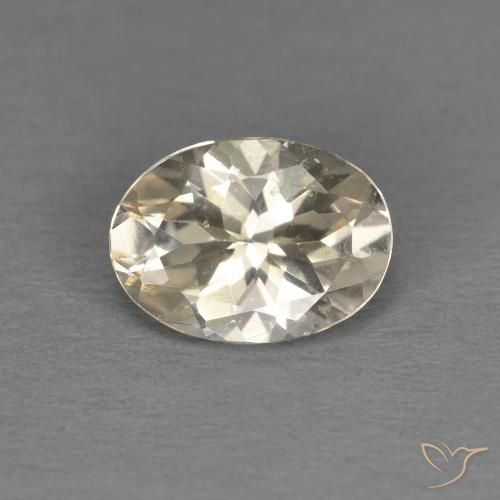 1.01ct Natural Dourado claro Morganita, oval, VS