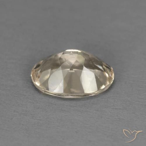 Morganita Dourado claro Natural 1.24ct, oval, VS