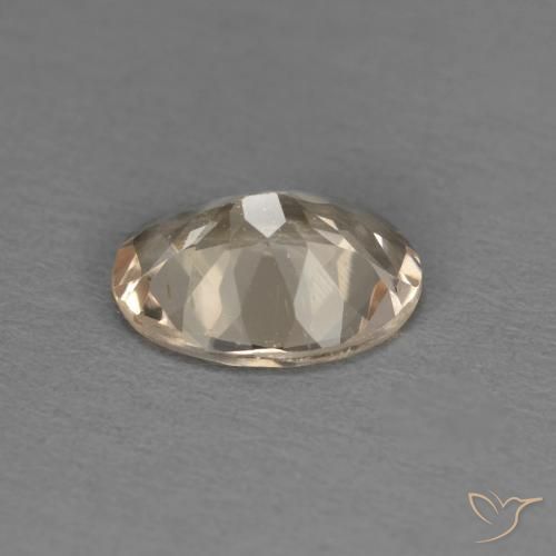 Morganita Light Neutral Orange Natural 1.02ct, oval, VS