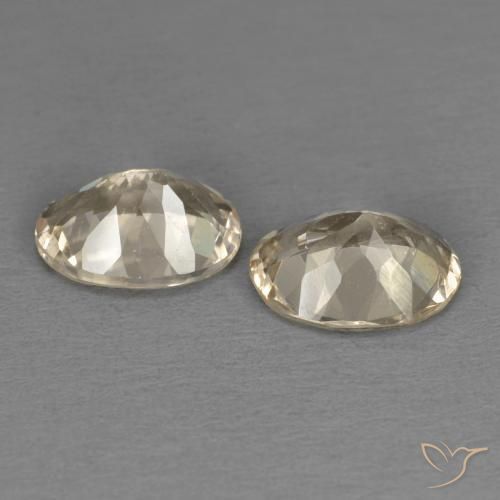 Pedras preciosas de Morganita Laranja claro natural de 1.98 ct, oval, VS