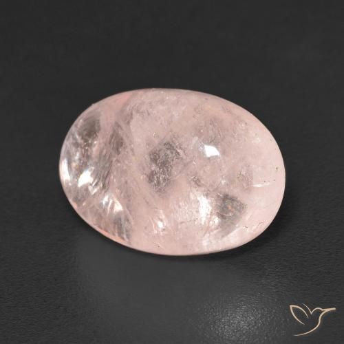 Morganita Coral Rosa Natural 5.56ct, oval, Transparente