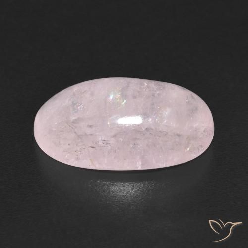 Morganita Rosa bem claro Natural 7.32ct, oval, Transparente