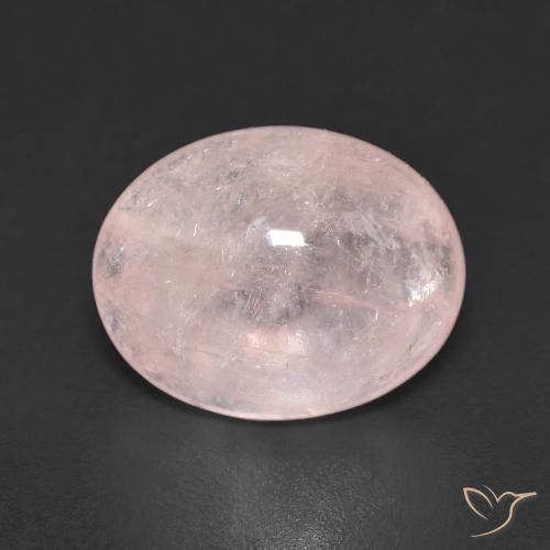 5.89ct Natural Luz rosa Morganita, oval, Transparente