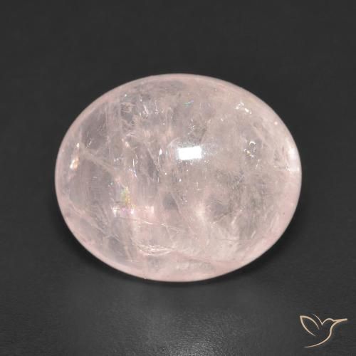 6.74ct Natural Luz rosa Morganita, oval, Transparente