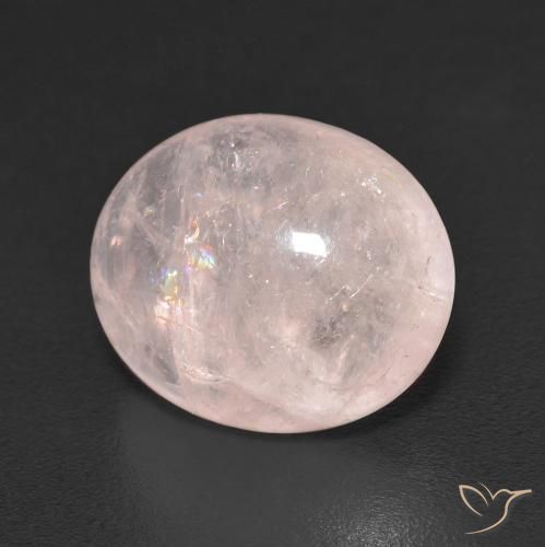 Morganita Luz rosa Natural 6.74ct, oval, Transparente