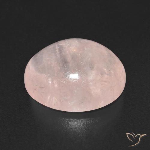 Morganita Luz rosa Natural 6.74ct, oval, Transparente