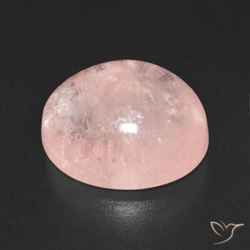Morganita Rosa Flamingo Natural 6.33ct, oval, Transparente