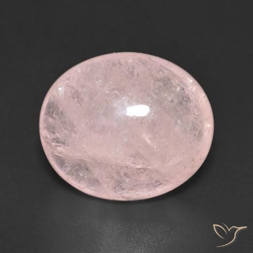 6.44ct Natural rosa médio Morganita, oval, Transparente