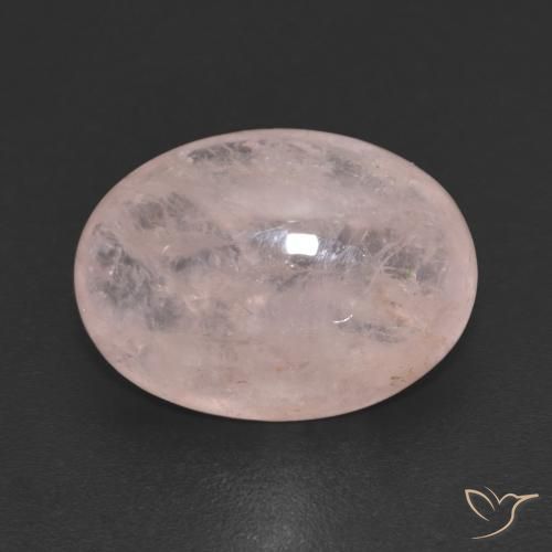 7.68ct Natural Luz rosa Morganita, oval, Transparente