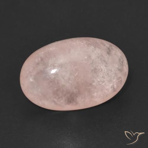 7.67ct Natural Rosa Flamingo Morganita, oval, Translúcido