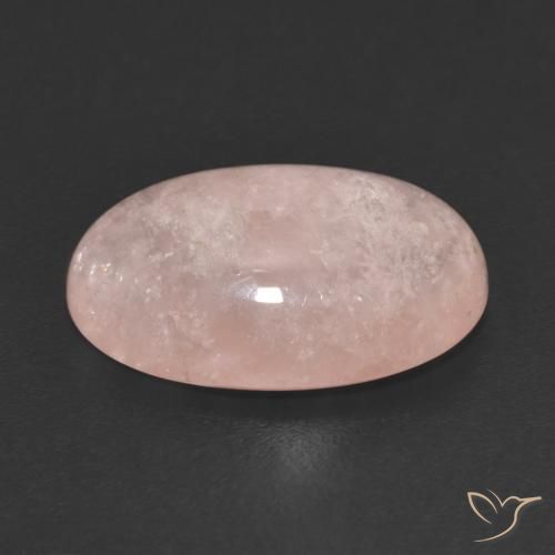Morganita Rosa Flamingo Natural 7.67ct, oval, Translúcido