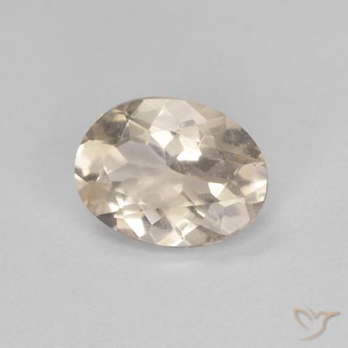 Morganita Dourado claro Natural 0.79ct, oval, VS
