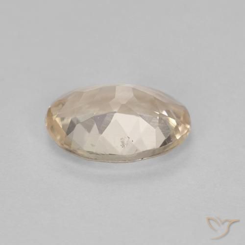 Morganita Dourado claro Natural 0.99ct, oval, VS