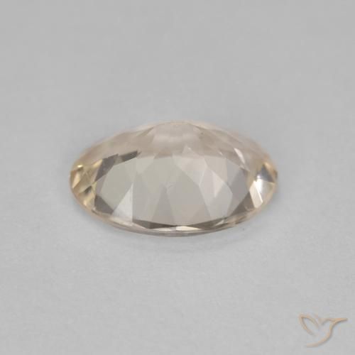 Morganita Dourado claro Natural 0.85ct, oval, VS