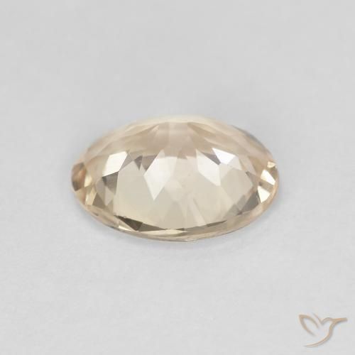 Morganita Dourado claro Natural 1.04ct, oval, VS