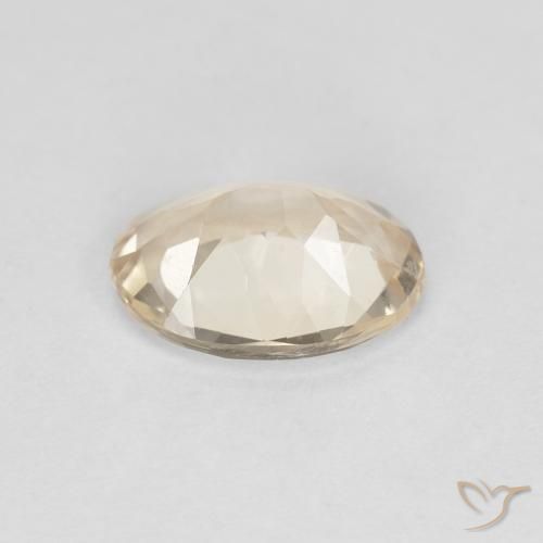 Morganita Dourado claro Natural 0.86ct, oval, VVS-VS