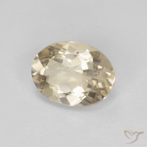 Morganita Dourado claro Natural 1.06ct, oval, VVS