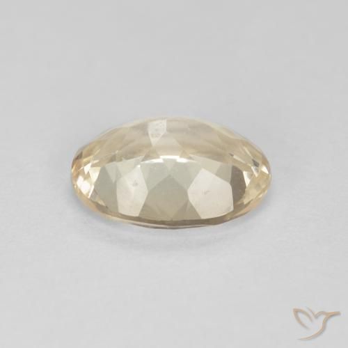 Morganita Dourado claro Natural 1.06ct, oval, VVS