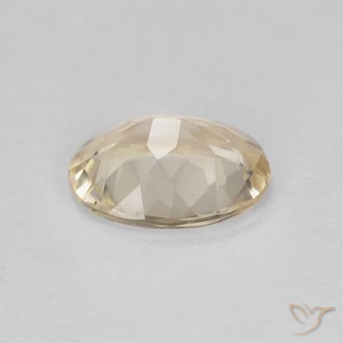 Morganita Dourado claro Natural 0.97ct, oval, VVS-VS