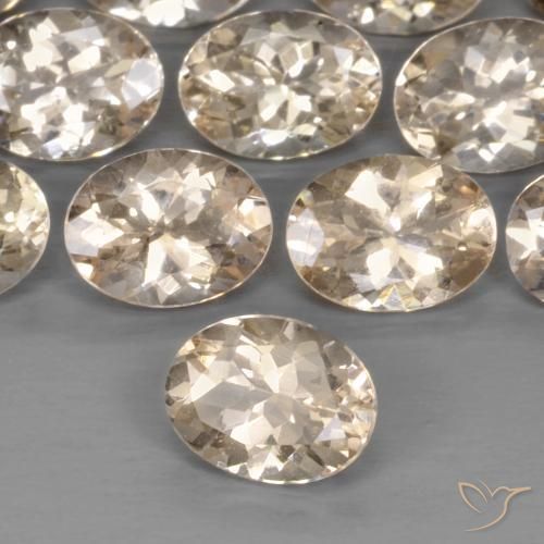 Morganita Dourado claro Natural 1.09ct, oval, VS