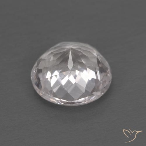Morganita Luz rosa Natural 1.25ct, Redondo, VS