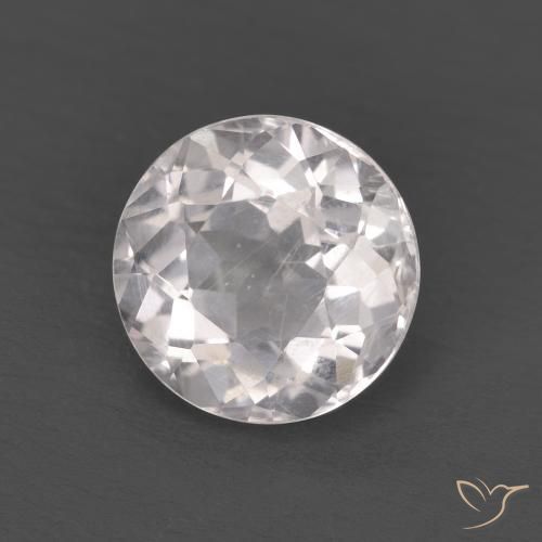 1.33ct Natural Luz rosa Morganita, Redondo, VS
