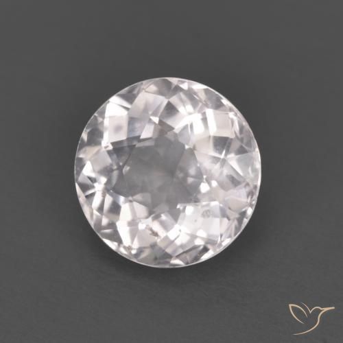 Morganita Luz rosa Natural 1.24ct, Redondo, VS